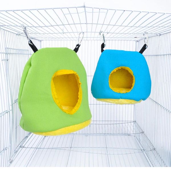 

bird cages creative small animal print parrot pet hanging canvas tent floor diy nests