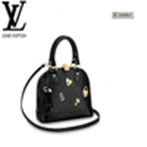 

handles brand shoulder designer luxury cross 7thy m52884 totes alma bag bb women bags handbags iconic body bags clutches evening, Red;black