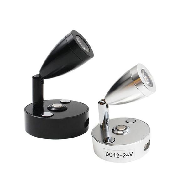 

wall lamp dc12v 24v led touch dimming rv reading light usb interface light, dimmable boat mounted