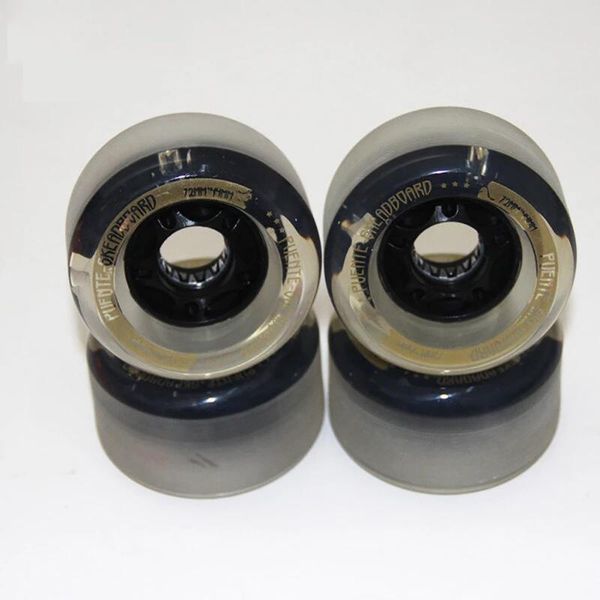 

skateboarding 4pcs/set skateboard wheels 70x42 mm longboard dance boardwheel frosted pu plastic backpack skate board durable s