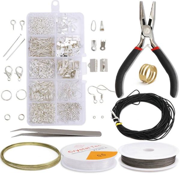

necklace bracelet earrings tool jewelry making starter kit beading repair tools novelty items