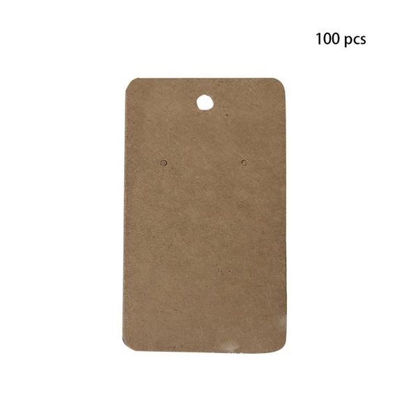

jewelry pouches, bags 100pcs accessories board homemade label display holder hanging package tag gift retro cardboard paper earring cards, Pink;blue