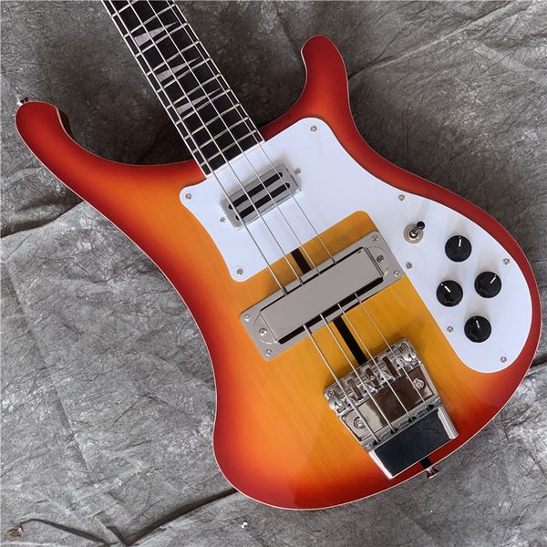 

2019 electric guitar, ricken 4003-4 strings bass guitar,cherry red