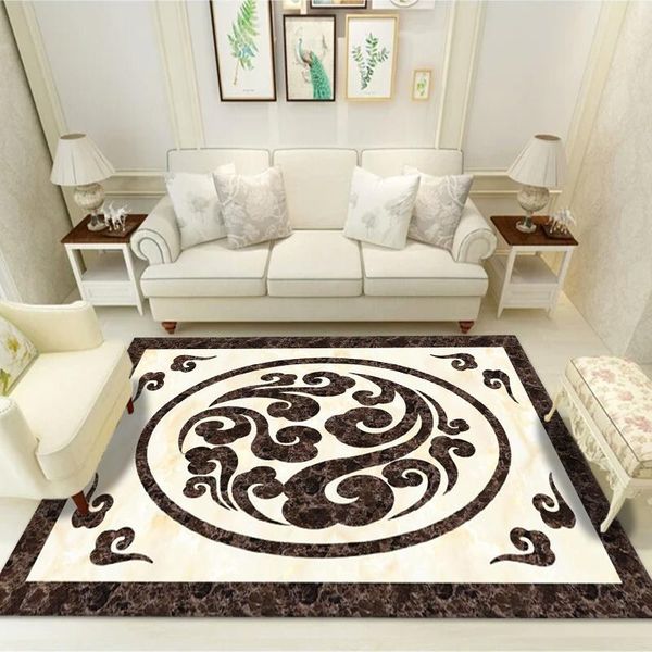 

carpets european large living room carpet marbling print dining bedroom mat rug doormat flannel non-slip kitchen hallway floor area