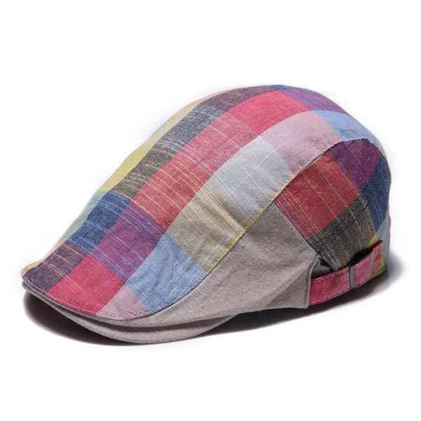 

visors cotton gorras planas male vintage boinas flat cap for men and women driving sun cabbie sboy hat, Blue;gray