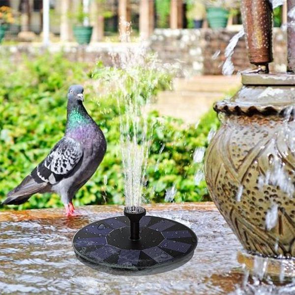 

solar fountain garden kit water pump outdoor landscape fish pool pond floating decoration decorations