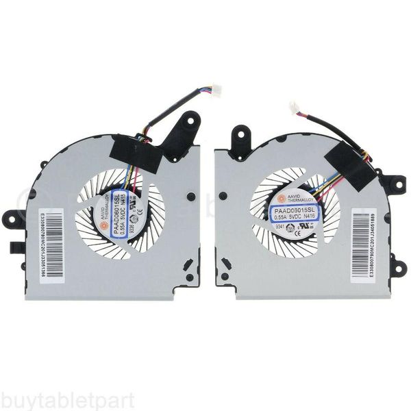

cpu+gpu cooling fan for ms-17f3 msi gf75 thin 8rc 8rd 9sc 9sd paad06015sl lappads