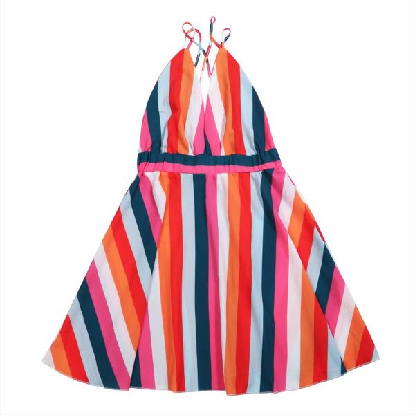 

women print mini beach dress open back temperament lovely v-neck sleeveless floral casual dresses, Black;gray