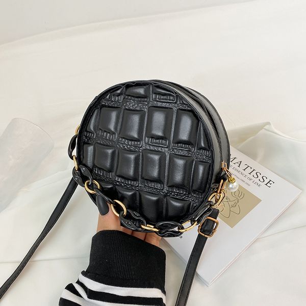 

functional amazing female bags 2021 new high-end sense bucket bag fashion messenger bag retro single women handbags with box