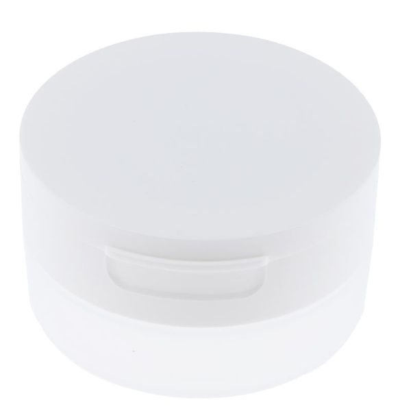 

storage bottles & jars portable empty powder case face makeup jar travel blusher cosmetic pot containers with sifter lids mirror