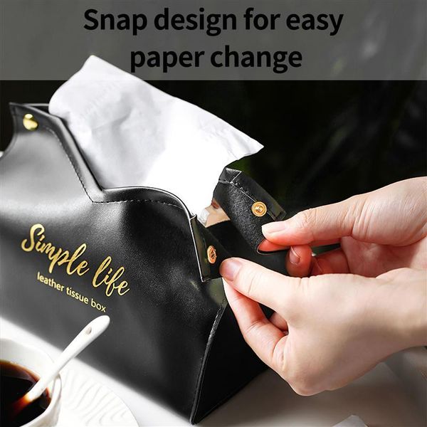

storage baskets tissue case box container leather retro toilet pumping car towel napkin papers bag holder pouch home table decor