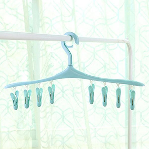 

laundry bags 4 colors sock underwear clothes dryer rack hanger rotating hook useful