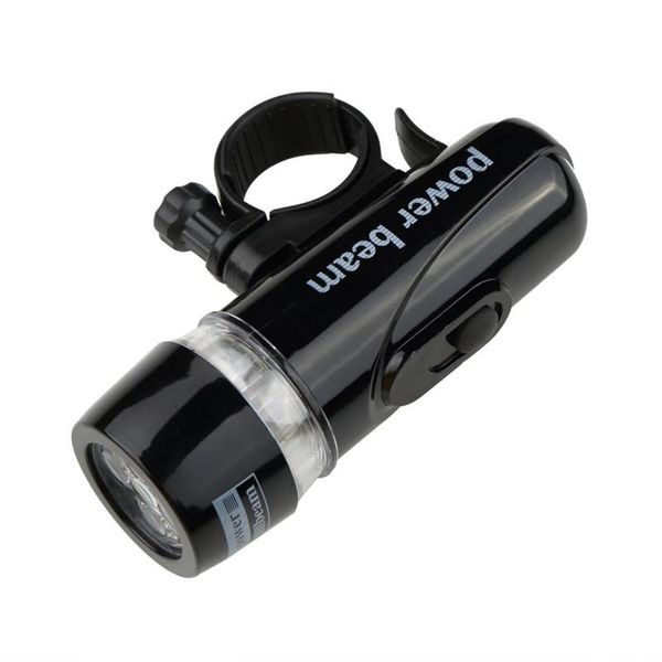 

black bike bicycle 5 led power beam front head light torch lamp lights