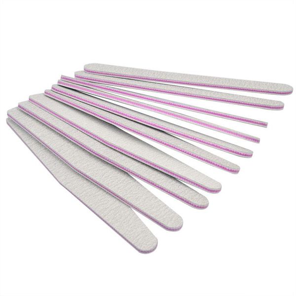 

nail files 5pcs 100/180 professional sanding buffers manicure lima milling pedicure tools boat polish sand block