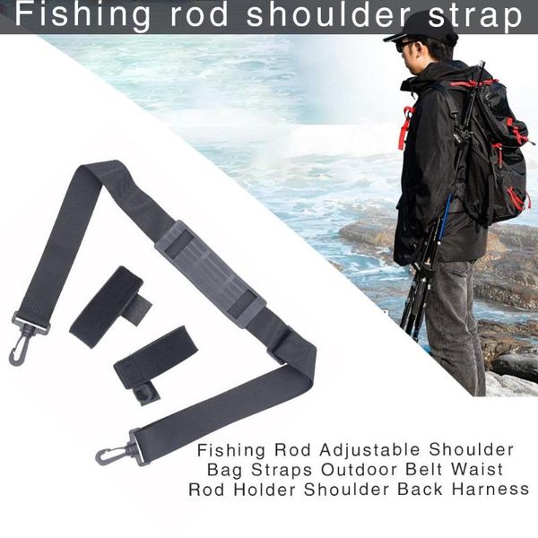 

fishing accessories high-quality rod adjustable shoulder bag straps outdoor belt waist holder back harness