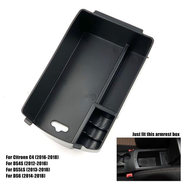 

car organizer for c5 aircross c4 c6 ds4s ds5ls ds6 ds7 accessories central armrest storage box console tray holder palle