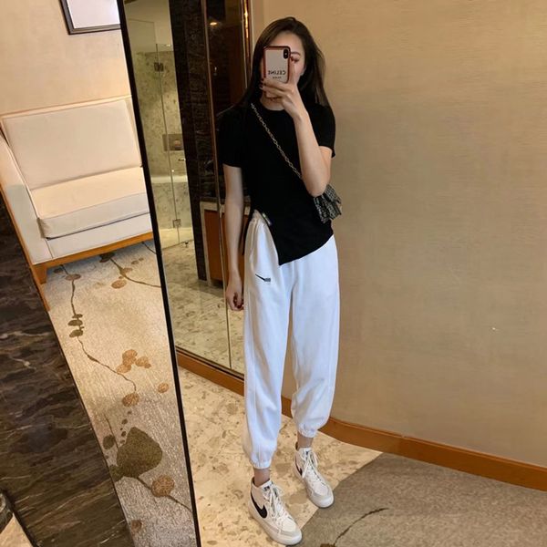 

tracksuits fashion sport suit leisure sports women's summer 2021 street explosion age reducing leggings running two piece set, Gray