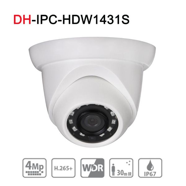 

cameras dh ipc-hdw1431s 4mp wdr ir eyeball network camera english version upgrade original with poe ip67 ir30m security cctv ip