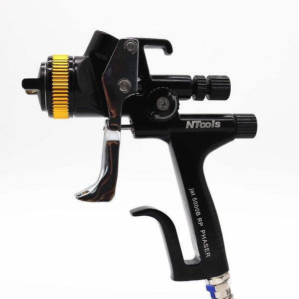 

professional spray guns black rp/1.3nozzle 5000b gun pistol environmental protection tank car paint repair sprayer