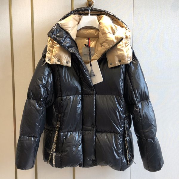 

designer mens womens maya down jacket parka famous brand monler winter warm 90% goose hooded luxury man ladies female outwear coat clothing, Black