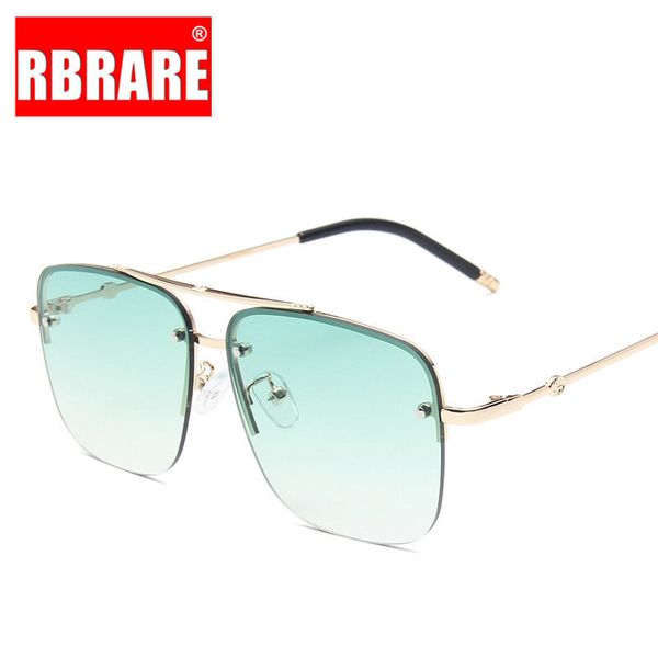 

rbrare place random sunglasses men and women gradients sunglasses brand designer large frame retro trend oculos feminino glasses wholesale, White;black