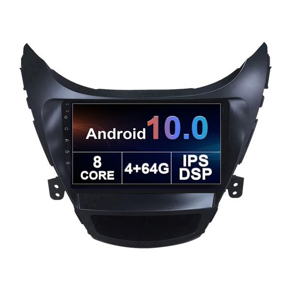 

car dvd player for hyundai elantra korea 2011-2013 with wifi usb sd radio android 10 8 core 4+64g