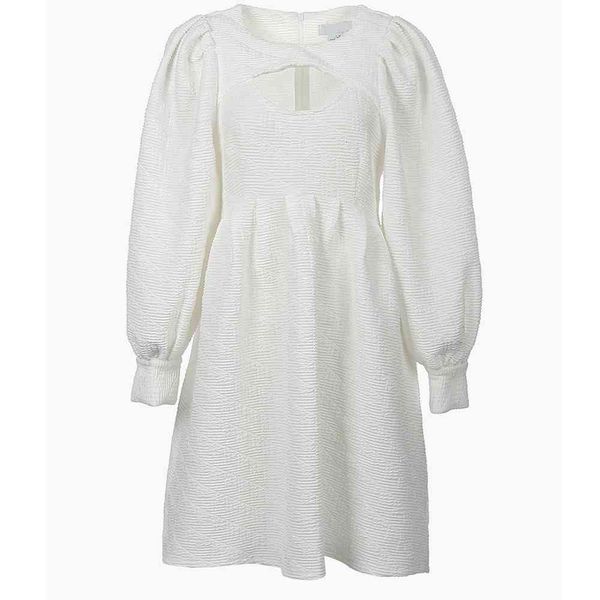 

casual dresses 2021 simple elegant frilly hollow casual sleeve ed in classic retro charming evening, Black;gray