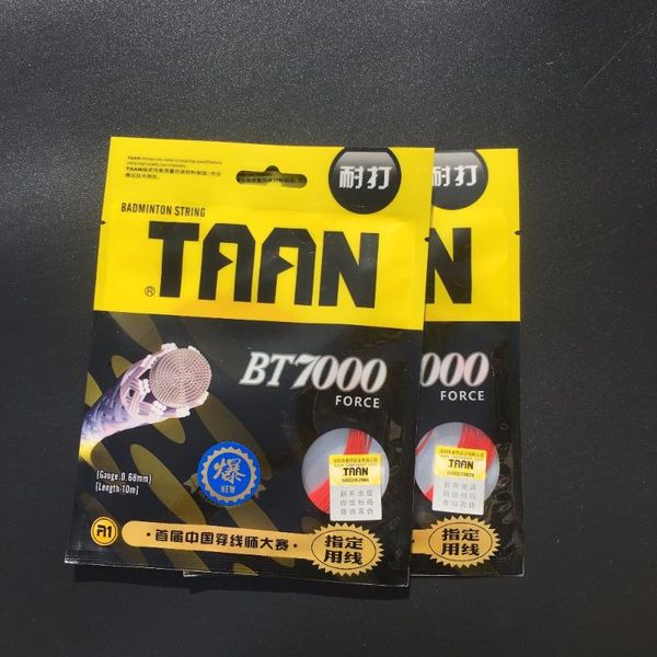 

pc taan bt7000 badminton string 10m 0.68mm durable racket sets