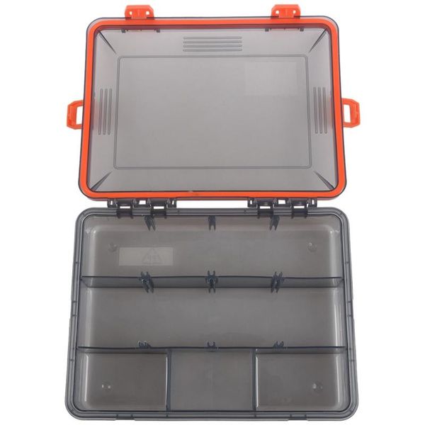 

compartments waterproof fishing tackle box lure spoon hook bait storage case utility carp accessories