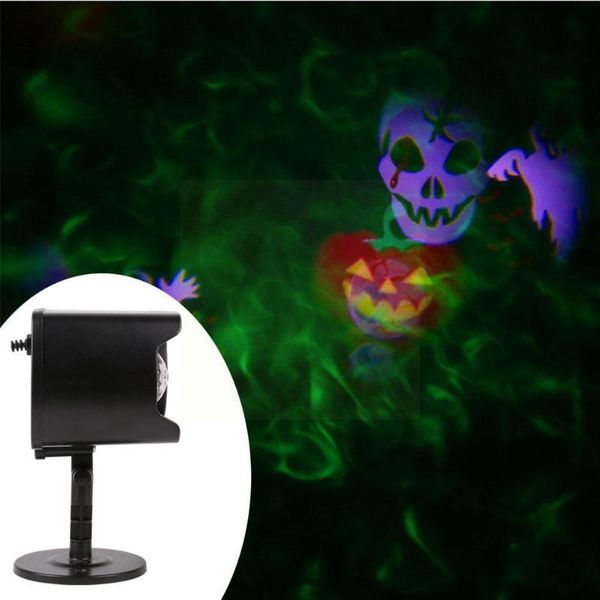 

party decoration 2 in 1 christmas led lasers projector light halloween decor outdoor ghost snowflake projection lamp pu y6y6
