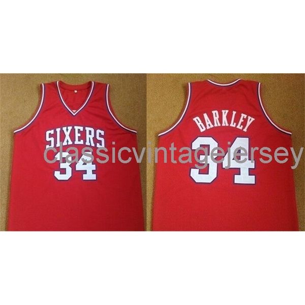 

stitched custom charles barkley road retro basketball jersey (any size) ncaa men basketball jerseys, Black