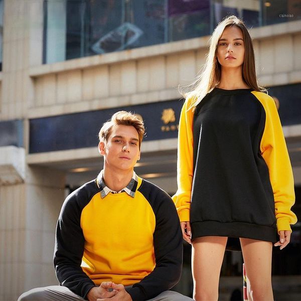 

autumn couple hoody men women hoodie fashion lovers trendy sweatshirt casual hoodies pullovers streetwear men's & sweatshirts, Black