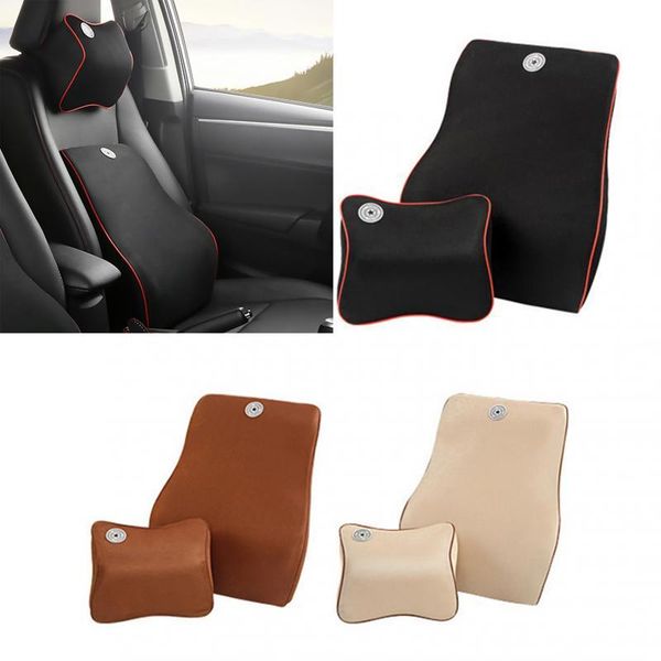 

seat cushions car neck headrest waist pillow cushion support accessorie interior travel sleeping for kids adult