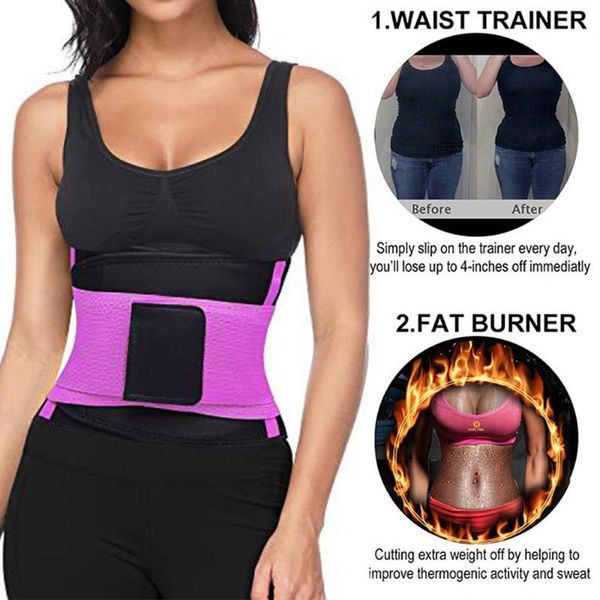 

women waist trainer corset shapers slimming belt modeling strap body shaper support, Black;gray