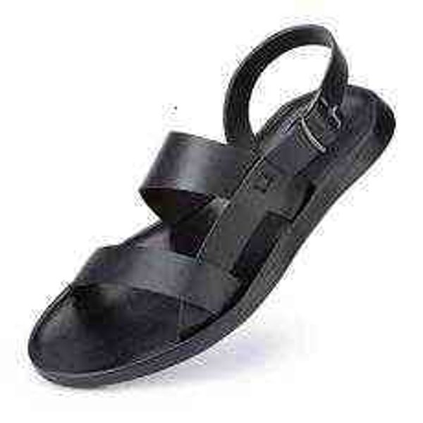 

tangzuo shoes 18012 sandals, , 38-45 standard leather shoes, super fiber leather, black