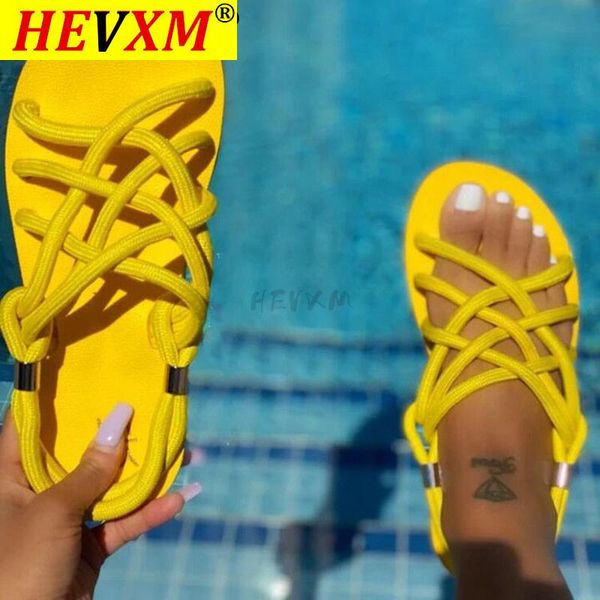

sandals 2021 summer flat open toe fashion solid color comfortable outdoor women's shoes plus size 43, Black