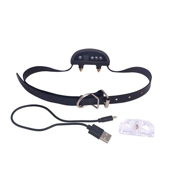 

dog no bark anti collar training waterproof usb rechargeable collars & leashes