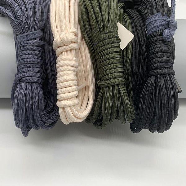 

outdoor gadgets parachute cord cored round rope binding tent polyster