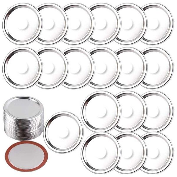 

silver mason jar lids split lid excluded kitchen storage & organization