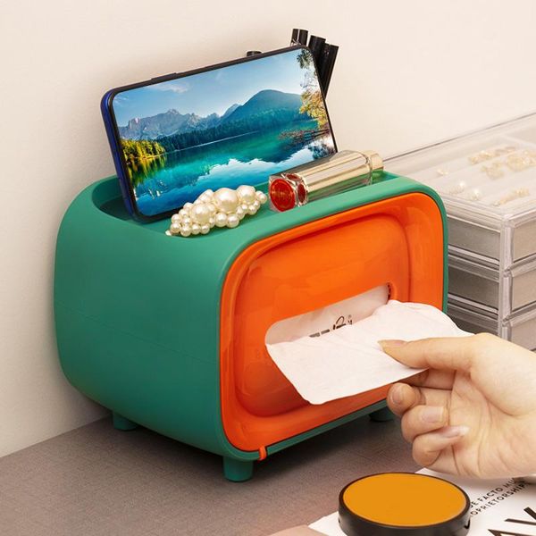

tissue boxes & napkins multifunctional box stylish holder rectangular retro facial i88