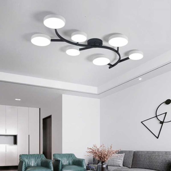 

ceiling lights nordic led light creative personality wrought iron living room dining lamp home simple modern bedroom