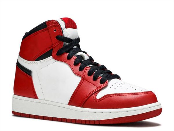 

shoes mens i chicago basketball jumpman 1 white red black sports sneakers us7-12