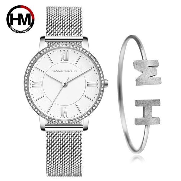 

sophisticated elegant diamond ultra-thin women stainless steel mesh waterproof ladies women watch drop 210527, Slivery;brown