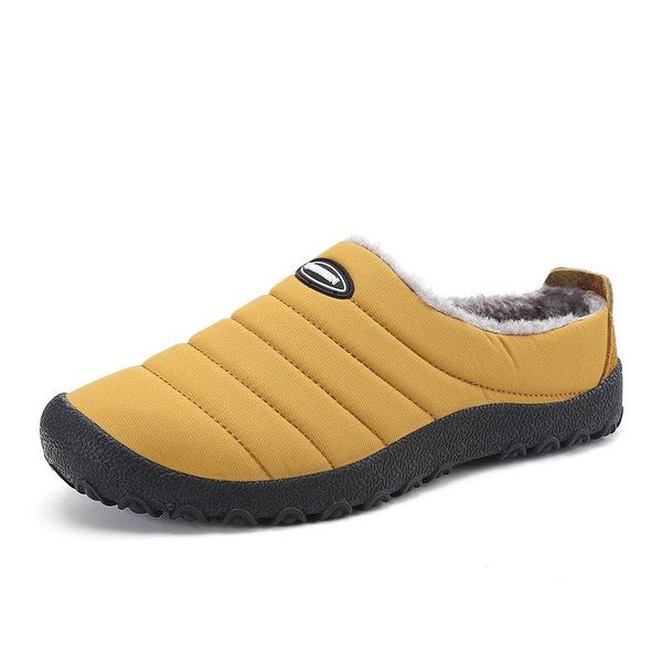 

slippers christmas winter shoes woman warm plush home women indoor flip flops warterproof outdoor slipper zapatos de mujer, Black