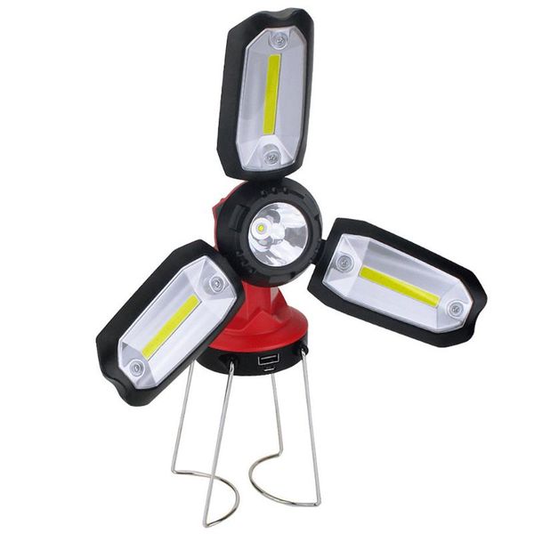 

camping lamp rechargebale emergency ampoules tourism equipment supplies 18650 battery tent lighting haning carrying lantern portable lantern