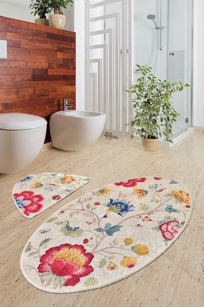 

bath mats aria oval set of 2 mat 8694545035546