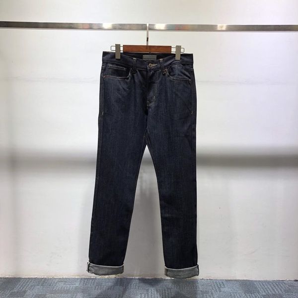 Jeans moda uomo strappi Jeans neri elasticizzati Pantaloni denim moto lavati slim fit hip-hop 29-36