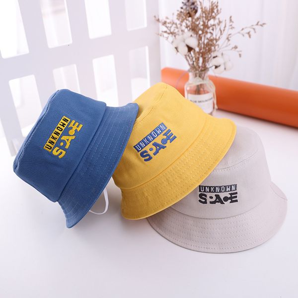 

star children's hat spring and summer new embroidery letter candy shade basin personality sunscreen fisherman's, Blue;gray