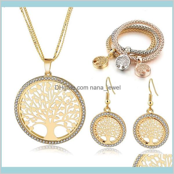 

gold jewelry set for women necklace earrings bracelets set wedding crystal jewellery set j8qzm 7mw4h, Black