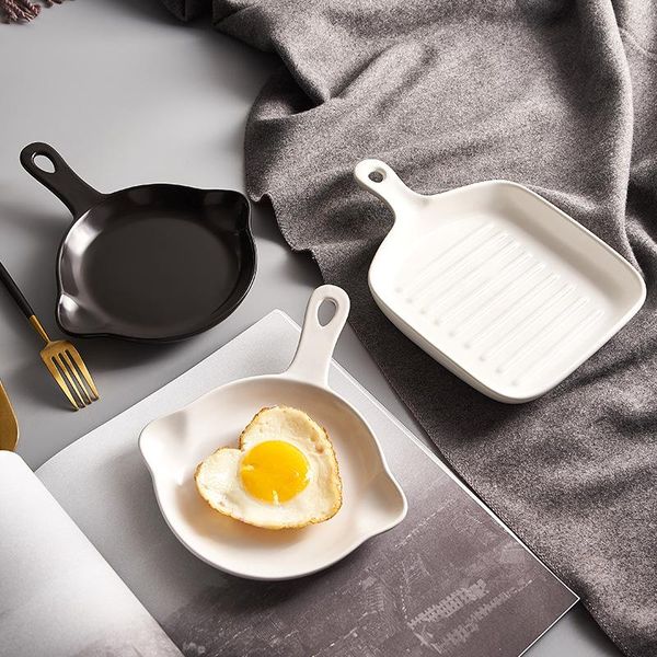 

kitchen storage & organization ceramic tray western plate europe fruit steak breakfast dessert dish baking dinner fried egg bread decor